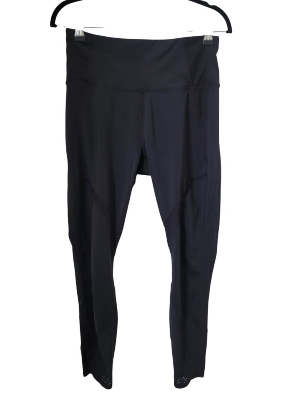 Athleta Size M Black High Rise Precision Tight, Gently Used Condition